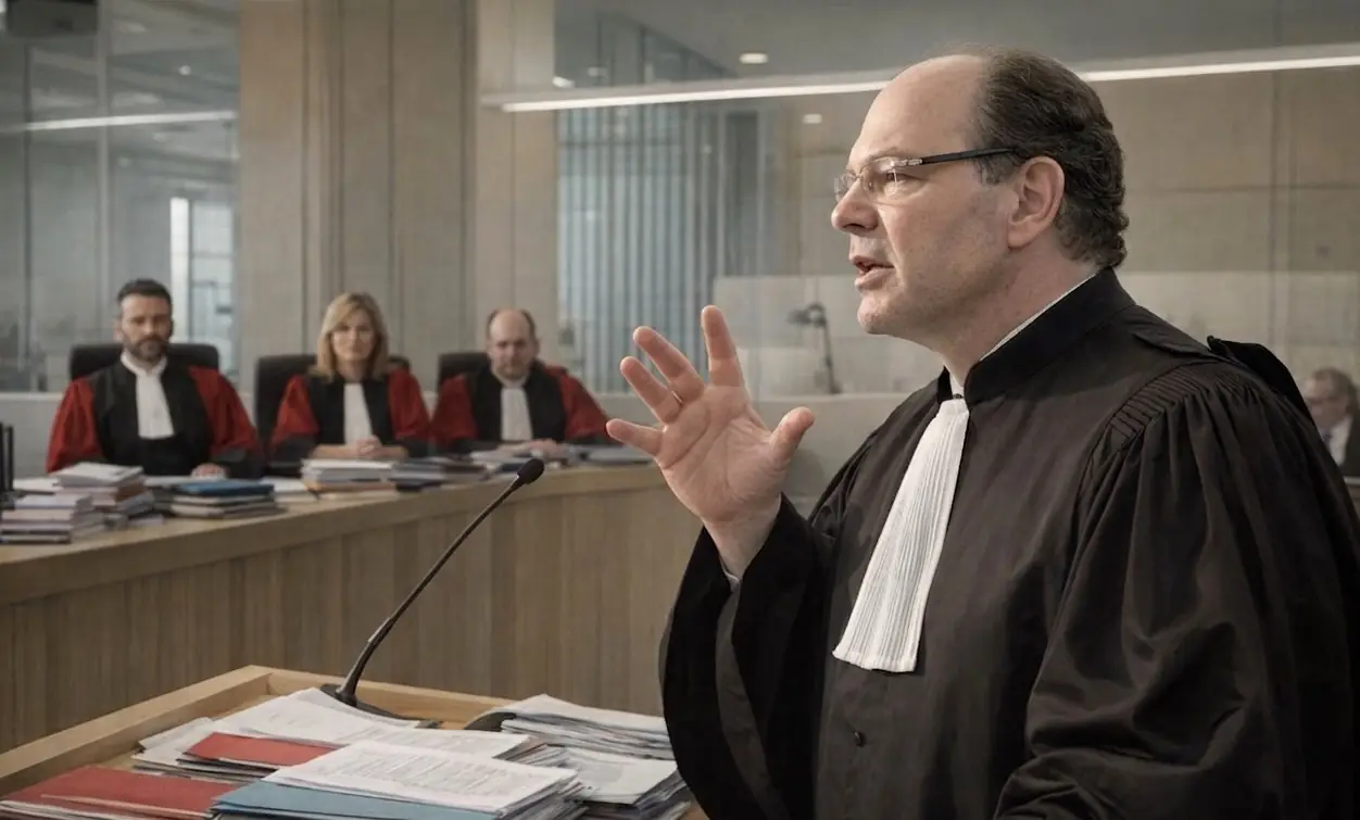 Maître Yann Gré en plaidoirie devant le tribunal correctionnel de Créteil – Avocat droit pénal Créteil Val-de-Marne
